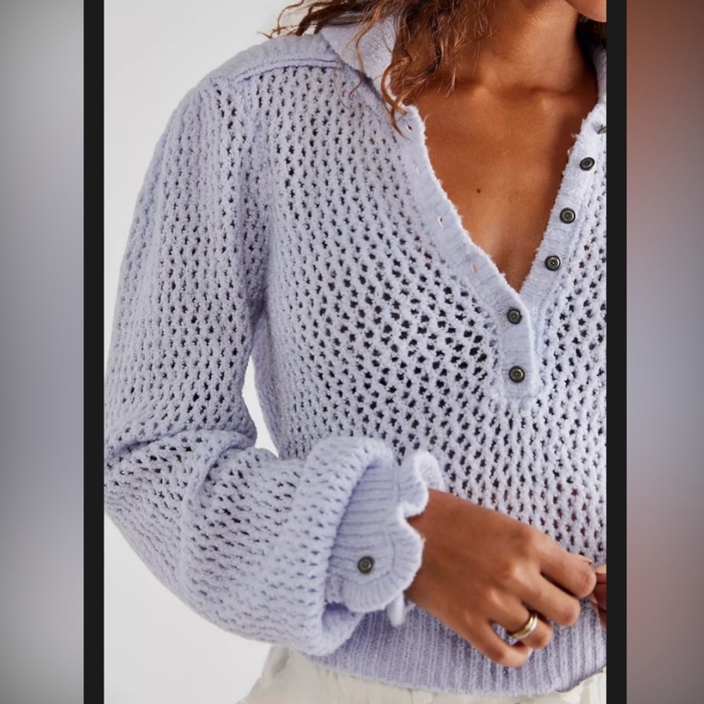 Free People Snowdrift Pullover